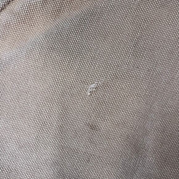 Vintage 80s Union Made Carhartt Detroit Blanket Lined Jacket Workwear 6BLJ Tan - Picture 12 of 16